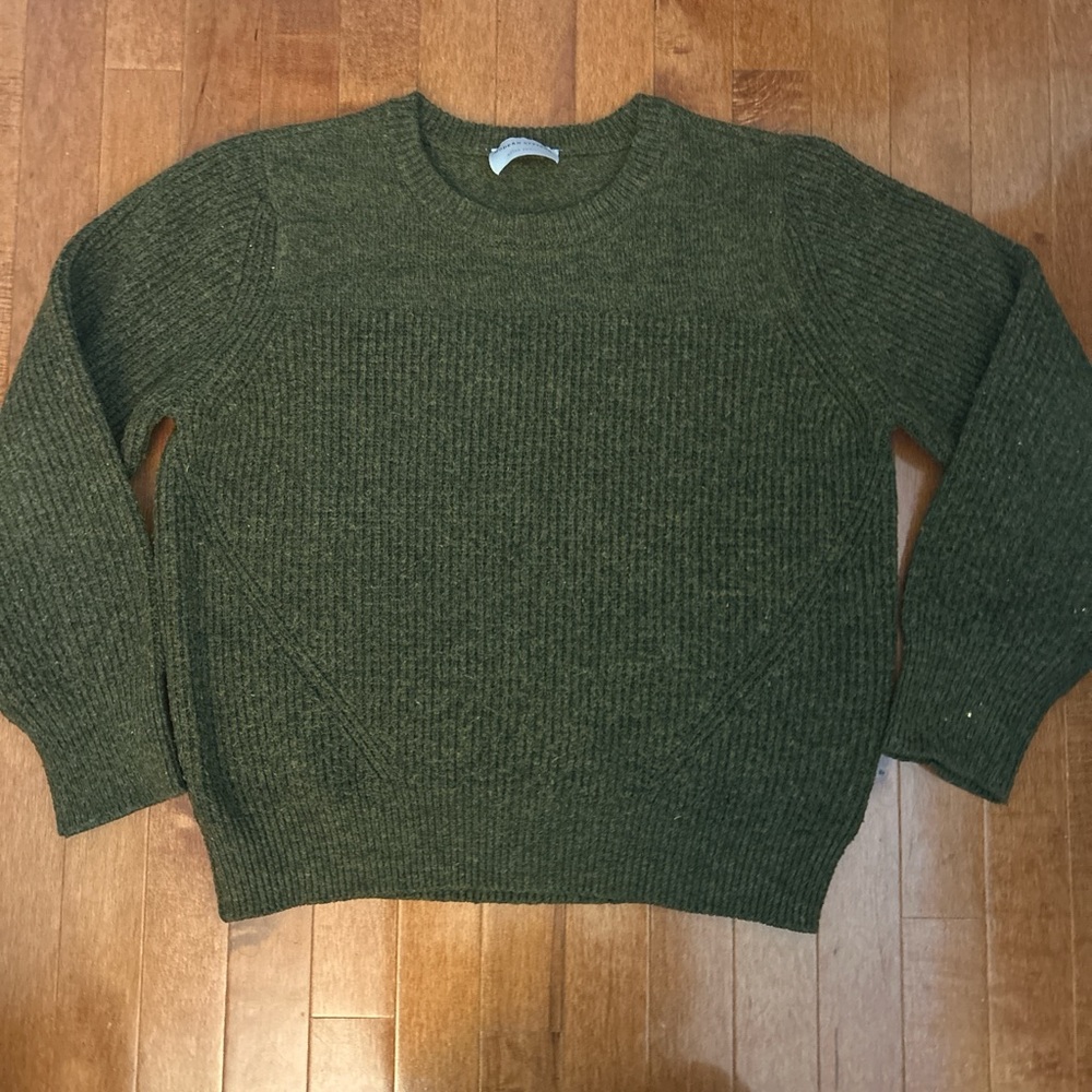 Modern Citizen Forest Green Crew Neck Sweater
